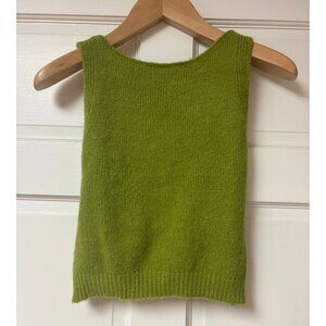 Sleeveless DNA brand Tank Top Sweater Open Back